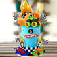 19Pcs Truck Cake Decorations Truck Cake Toppers Race Car Cake Toppers For Truck Themed Racing Car Party Decorations Supplies