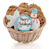 Winter Holidays Cookie Gift Basket- 24 Pc.