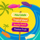 Swedish Fish Mini Tropical Soft & Chewy Candy, Bulk Candy, 12 - 3.5 Oz Boxes