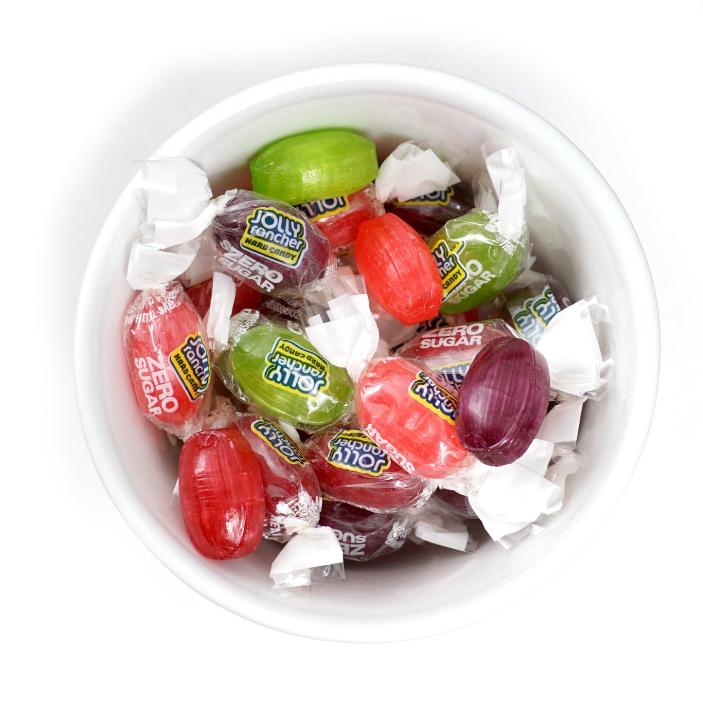 Zero Sugar Jollyranchers, 3.6 Ounce Bag (Pack Of 12), Individually Wrapped Hard Candy, The Hampton Popcorn & Candy Company