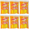 Mega-pop Popcorn 6 count, Oil and Salt Kit with Coconut Oil - Flavored Popcorn - Butter Corn/Oil/Salt Kits,22 oz