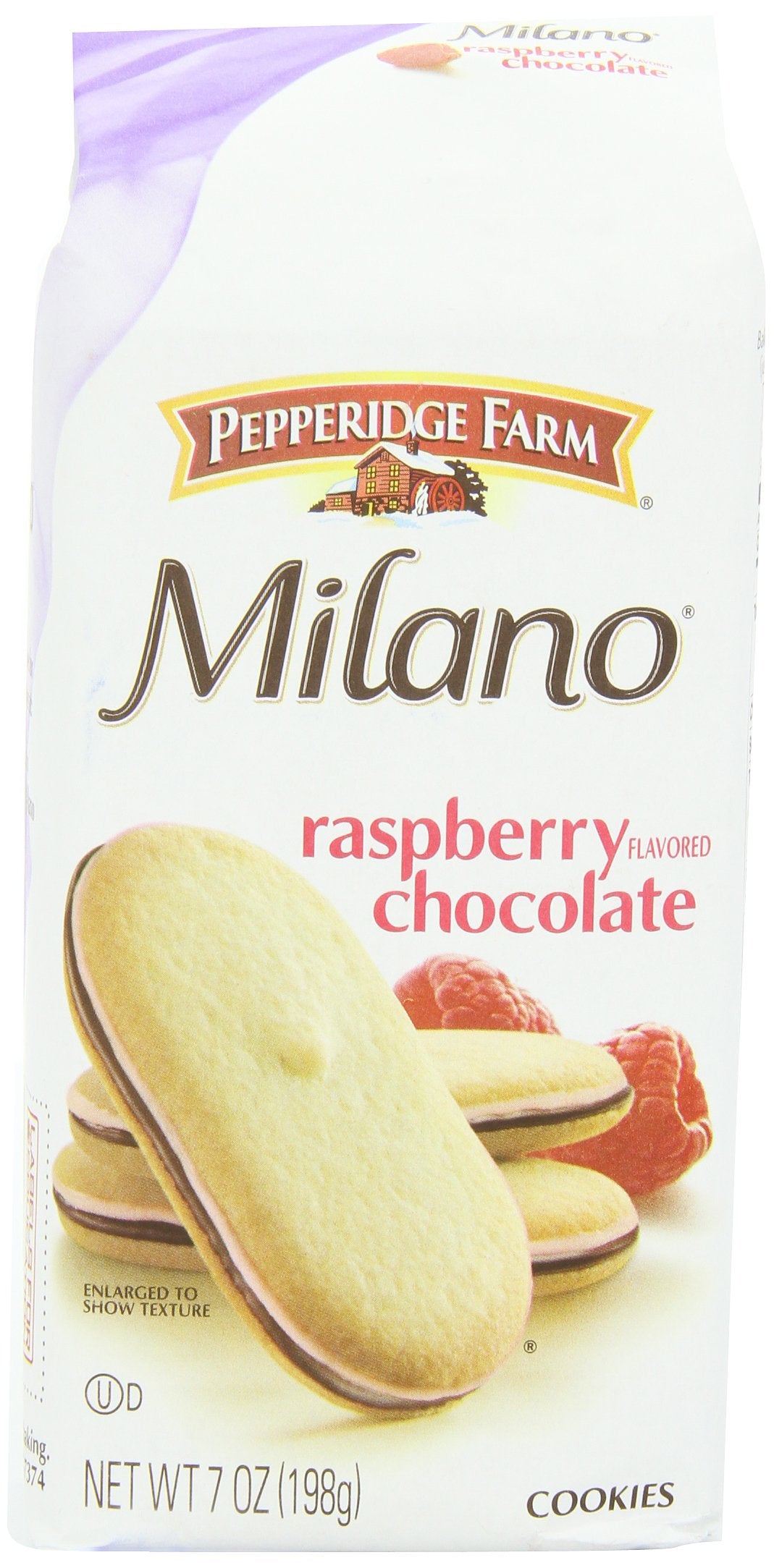 Pepperidge Farm Raspberry Milano Cookies, 7-Ounce (Pack of 4)