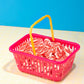 Kervan Candy Bebeto Strawberry Rings - Fruity, Soft, Sweet & Sour Gummy Candy Bulk For Kids, Gift Snacks And Parties - Strawberry Ring Gummies Big Party Size Bag (5 Lbs)