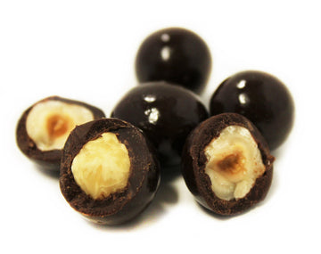 Gourmet Dark Chocolate Covered Hazelnuts By Its Delish, (2 Lbs)