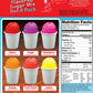 Cra-Z-Art Snoopy Snow Cone Maker Refill, 3 oz, Plastic, Small, Multiple Colors, Model 18253WM-4