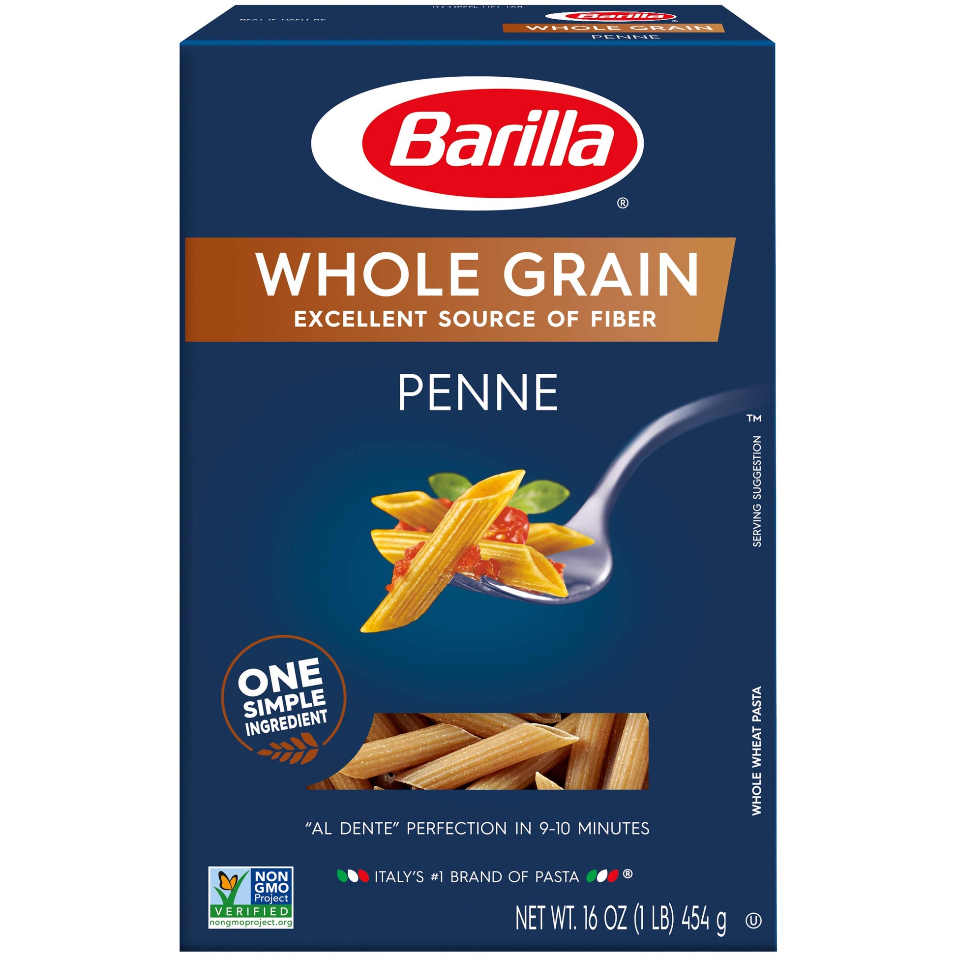 Barilla Whole Grain Penne Pasta (Pack of 4)