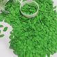 Edible Mini Sugar Green Leaf Sprinkles Cake Cupcake Toppers Cookie Decorations Sweet Dessert Sprinkle For Cake Decorating, 3.4 O