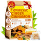 Turmeric Ginger Cinnamon Tea Bags  No Sugar  No Caffeine  120 Count