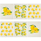 Boao Set Of 6 Lemon Swedish Kitchen Dishcloths Cleaning Cloths Absorbent Cloth No Odor Reusable Dish Towel For Kitchen, Hand, Counter Wipes