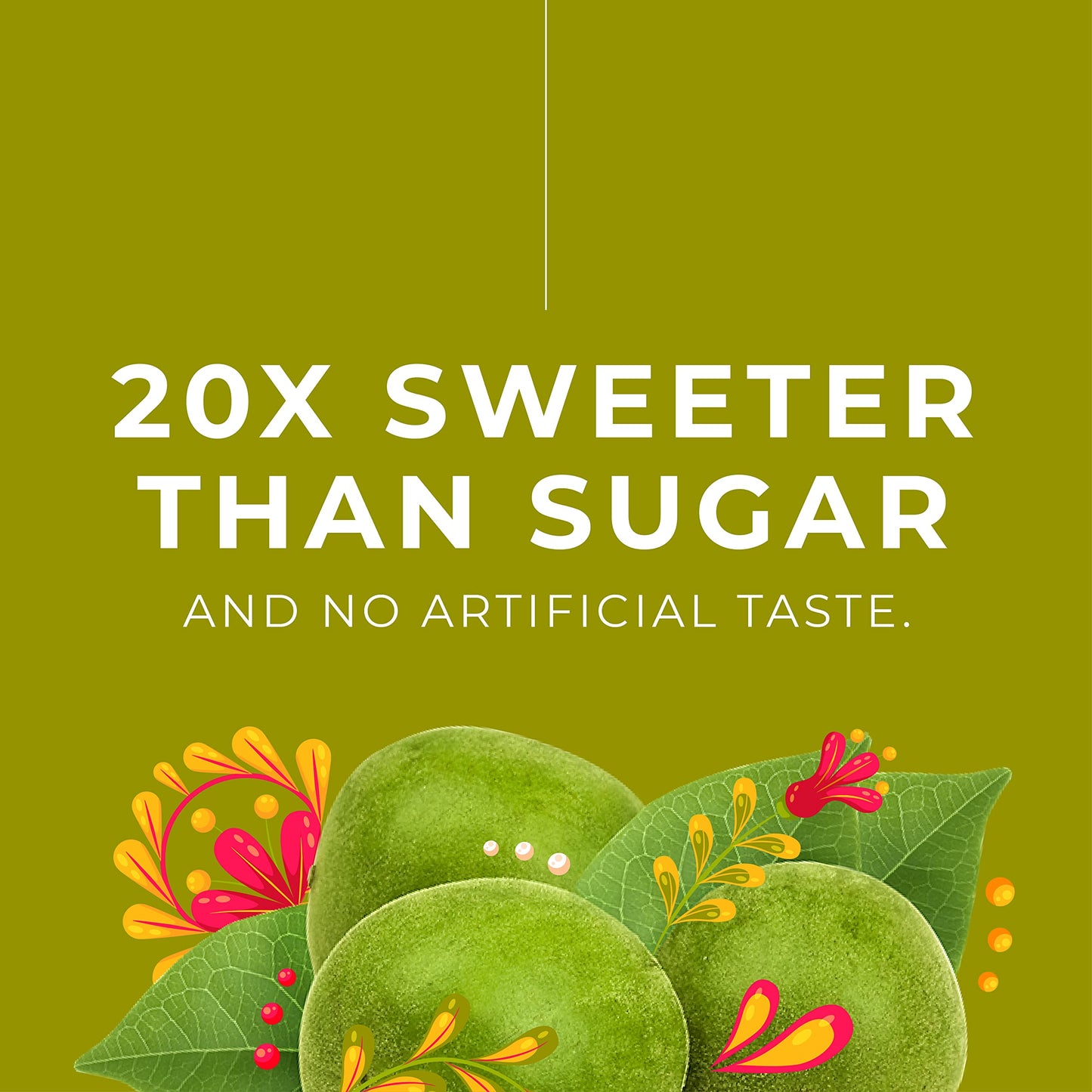 Monk Fruit Sweetener Liquid - 100% Monk Fruit Extract - Zero Calories & Sugars No Added Water Keto-Friendly Designed For Tea Lov