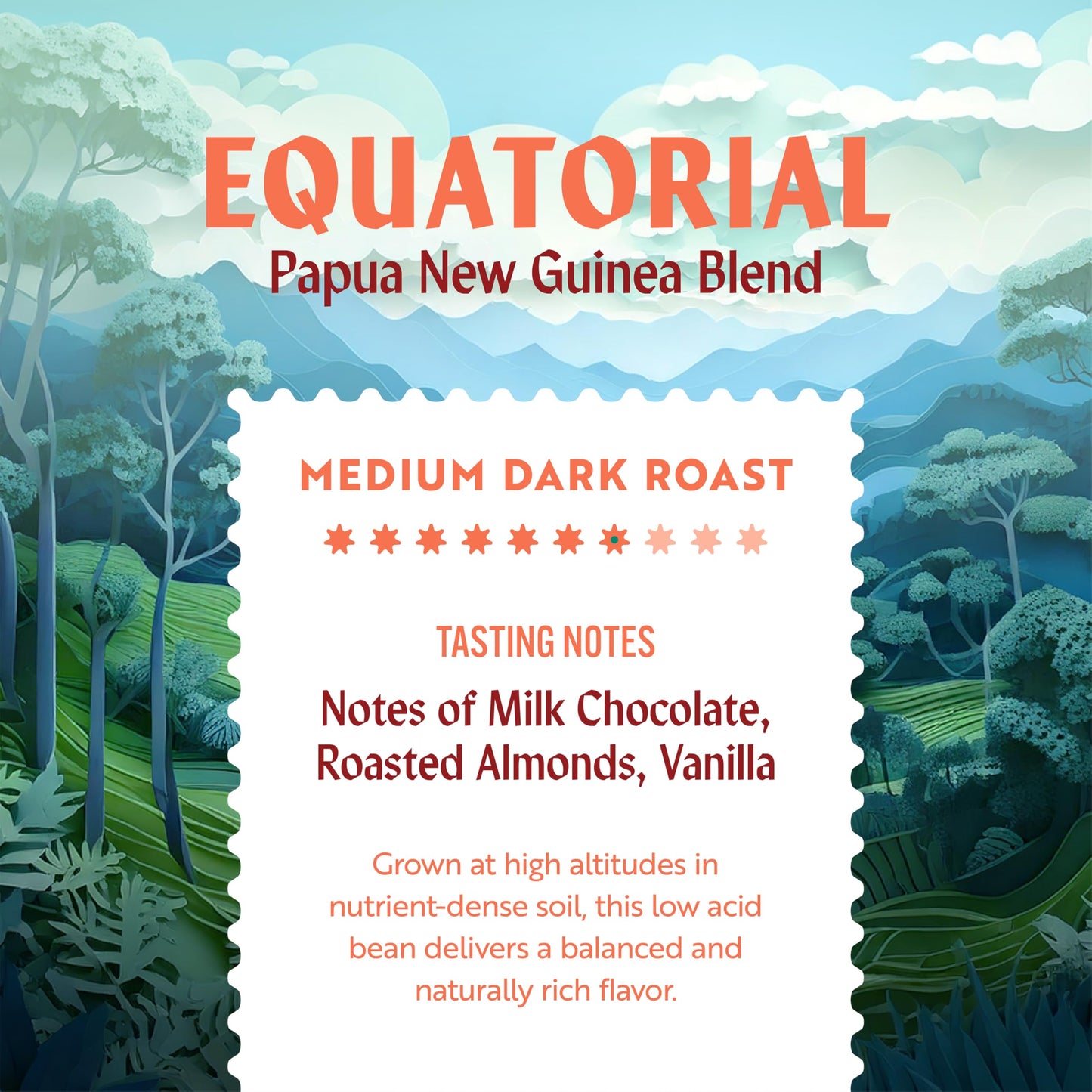 Clean Coffee Co. - Low Acid Medium-Dark Roast, Tested For Molds And Toxins, Papua New Guinea Blend, Notes Of Milk Chocolate And