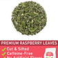 Olvvla Raspberry Leaf Tea Bags - 100% Pure Herbal Tea - Caffeine-free - 50 Count