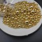 Super Gold Pearls Sugar Sprinkles 120G/4.23 Oz, Mix Size Candy Pearl For Cake Decorating And Cupcake Toppers, Cookie Decorations