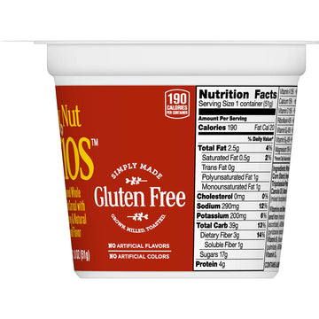 Honey Nut Cheerios Cups, Gluten Free, Cereal With Oats, 1.8 Oz (Pack Of 12)