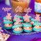 Gyufise 24Pcs Baby Girl Cupcake Toppers With Moon Glitter Star Bear Hello World It'S A Girl Baby Shower Cupcake Picks Gender Rev