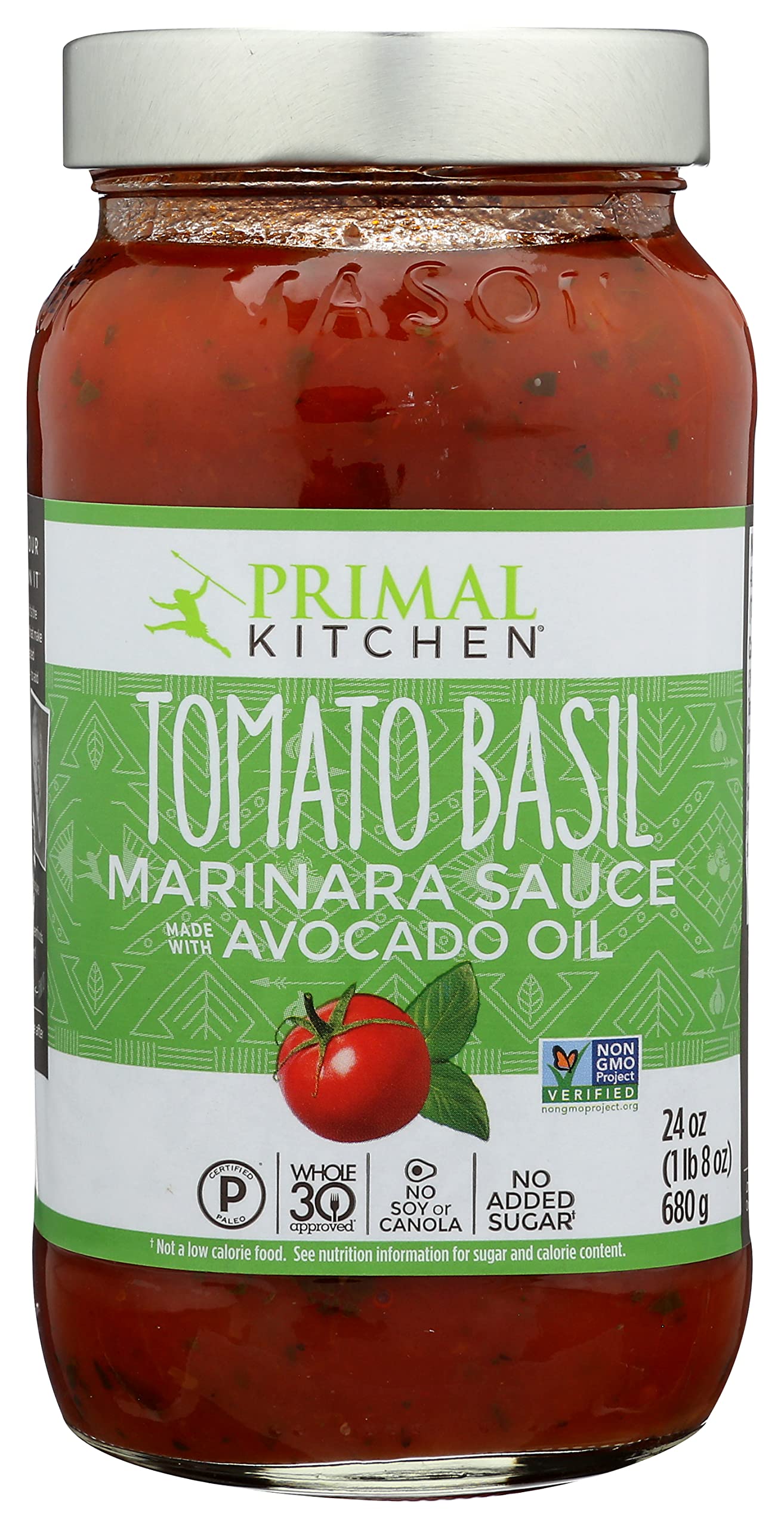 Primal Kitchen Sauce Tmto Basil Marinara (Pack Of 6)