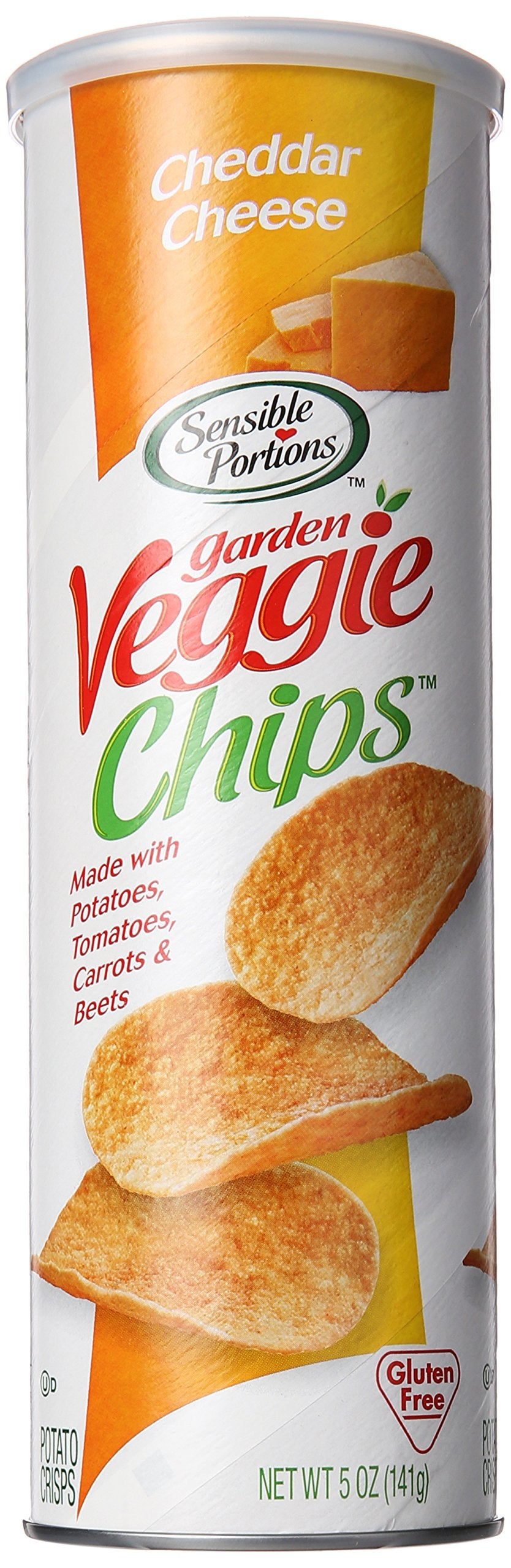 Sensible Portions Chip Garden Veggie Cheddar, 5 Oz
