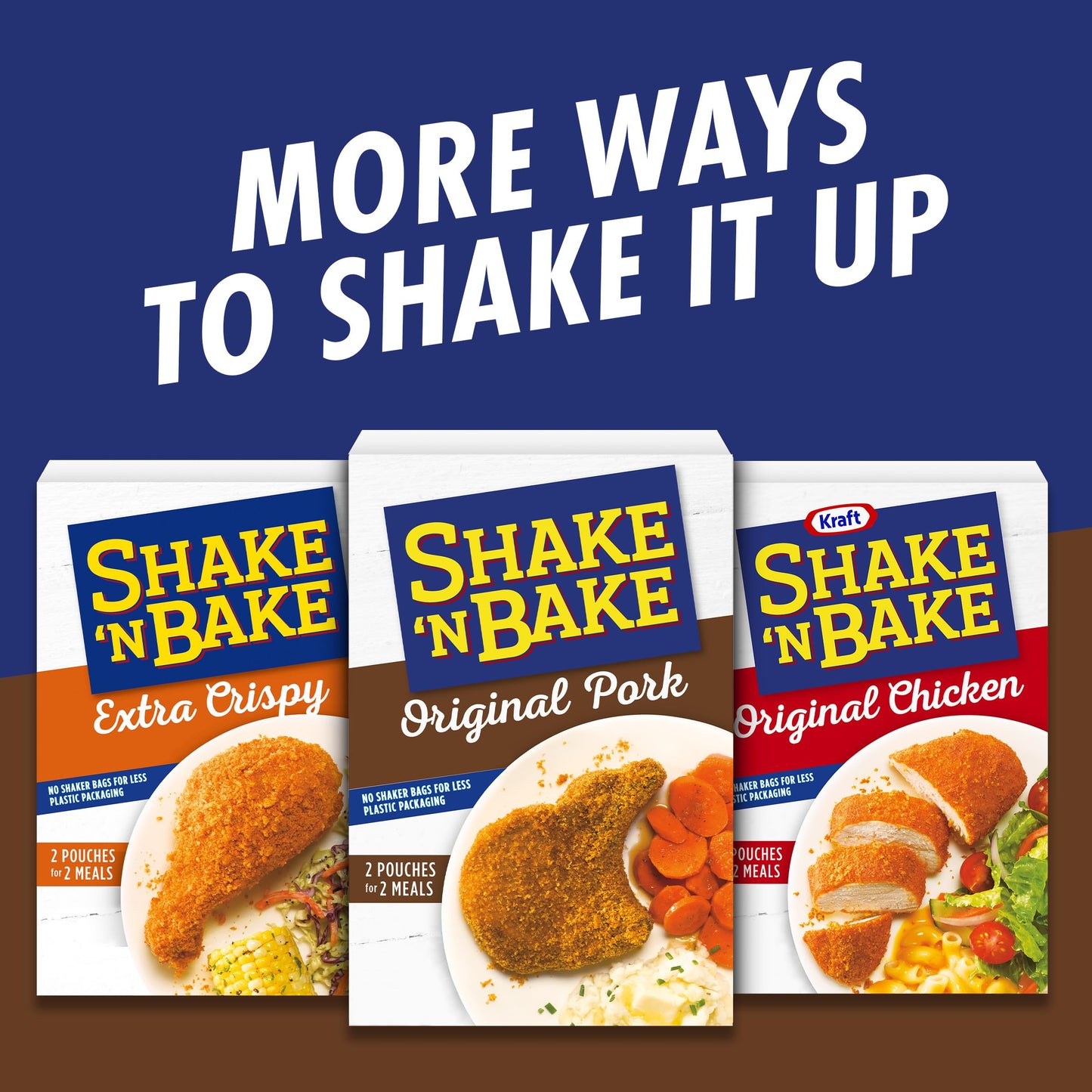 SHAKE'N BAKE Original Pork Seasoned Coating Mix, 5 Oz, Perfect for Crispy Pork Dishes, Easy to Use
