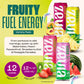 Zevia Zero Sugar Energy Drink Variety Pack, 12 oz Cans, Non-GMO, Gluten-Free, Vegan, 12-Pack