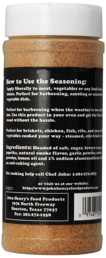 John Henry'S Texas Brisket Rub 11 0Z.