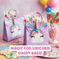 50 Unicorn Candy Bracelets, Individually Wrapped Jewelry for your Unicorn Themed Party, Bulk Candy Perfect for Goody Bags, Party