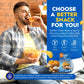 SaltMe! Cheddar & Sour Cream Potato Chips, 50% Low Salt, Kosher, Non-GMO, Better for You Chips, Flavorful, 5 Ounces, Pack of 6