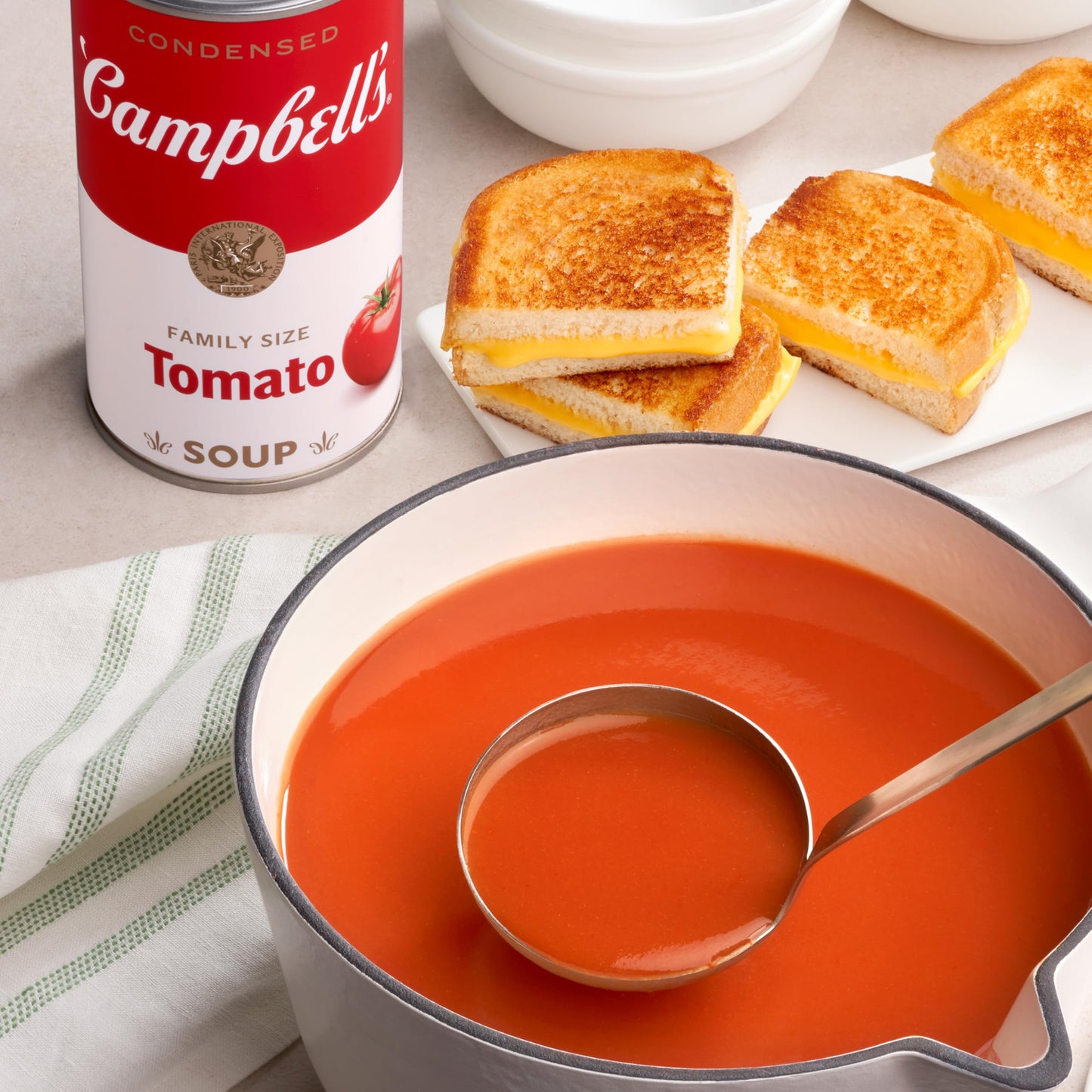 Campbells Condensed Tomato Soup, 23.2 oz Family Size Can
