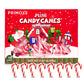 Christmas Candy Mini Canes Stocking Stuffer Red And White Peppermint Sticks Candy Canes Individually Wrapped Bulk Christmas Candy For Décor, Parties & Gifts – 100 Count