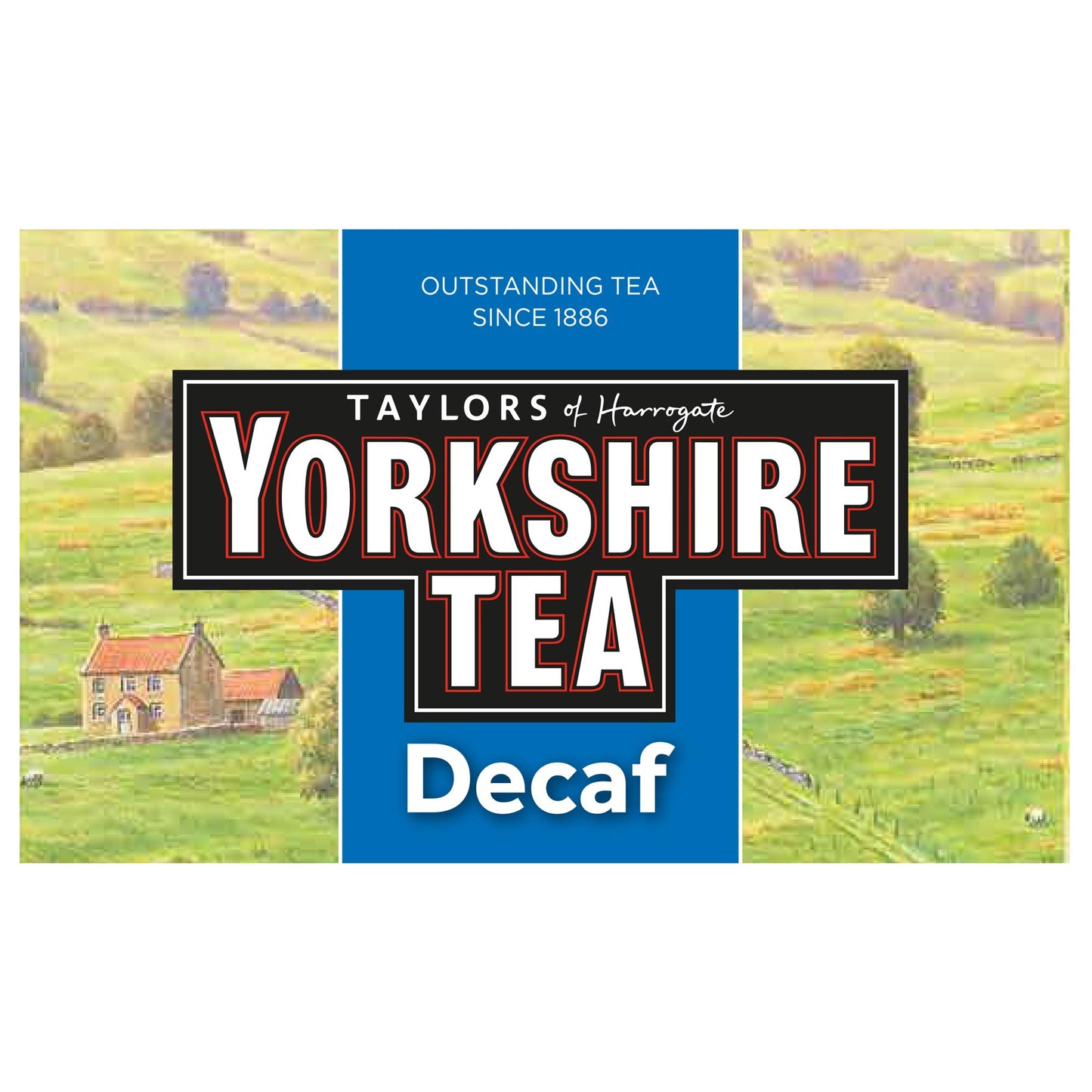 Yorkshire Tea Decaffeinated Tea Bags 250 g (Pack of 5)