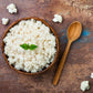 Kitchen & Love Riced Cauliflower 8 oz (6 Pack) - Low Carb, Vegan, Gluten Free, Ready to Eat, Dairy Free, Microwaveable, Shelf Stable