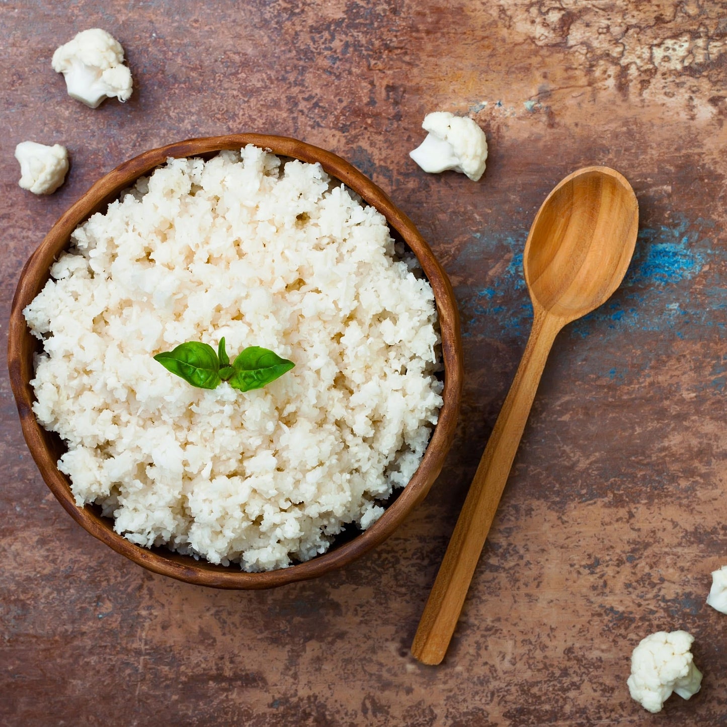 Kitchen & Love Riced Cauliflower 8 oz (6 Pack) - Low Carb, Vegan, Gluten Free, Ready to Eat, Dairy Free, Microwaveable, Shelf Stable