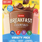 Carnation Instant Breakfast Essentials, Variety Pack, 10 Count, 1.26-Ounce Units (Pack Of 3)
