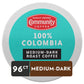 Community Coffee 100% Colombia Coffee Pods, Medium Dark Roast, 96 Count, Compatible with Keurig 2.0