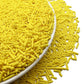 Se Si&Moos Yellow Jimmies Sprinkles Soft Jimmies Soft Sprinkles Edible Yellow Sprinkles For Cake Decorating, Ice Cream Toppings