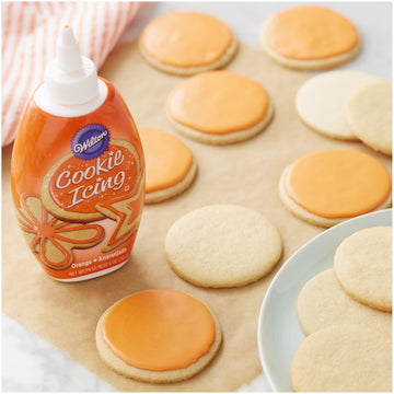 Wilton Orange Cookie Icing, 9-Ounce