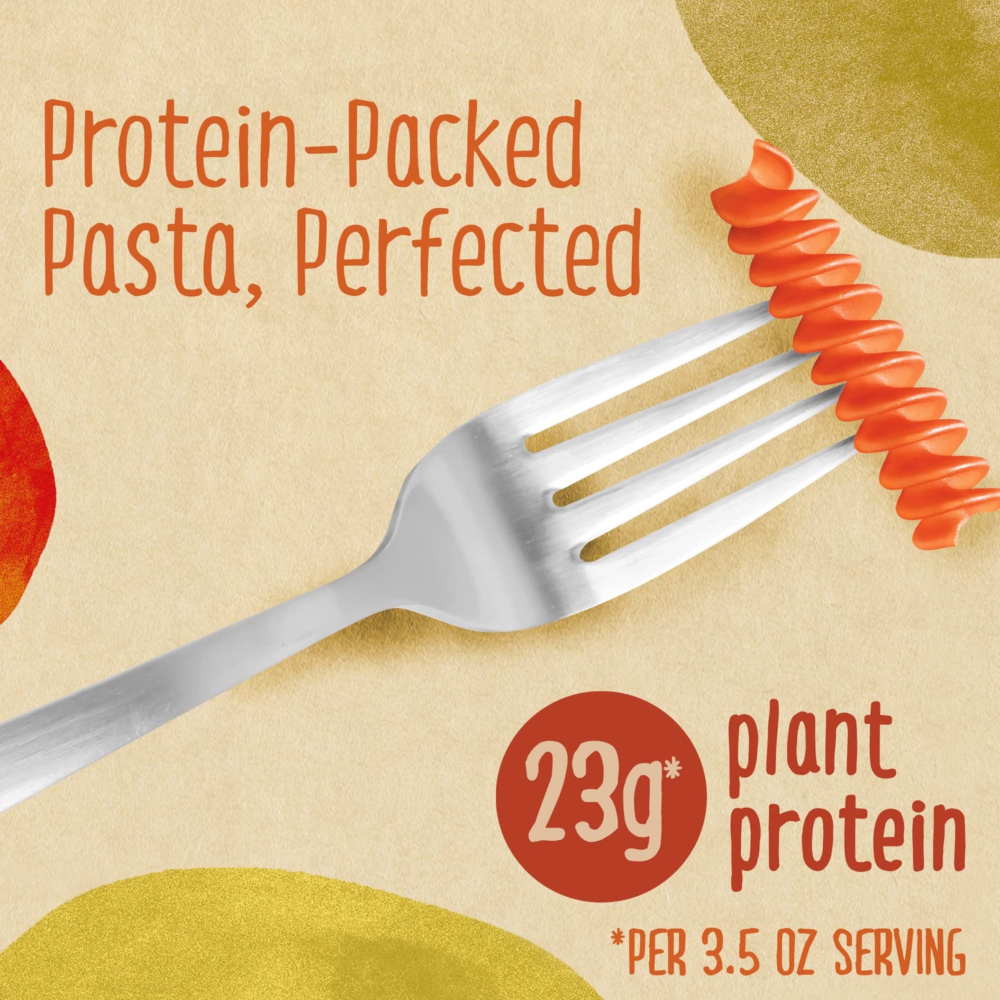 Barilla Red Lentil Rotini Pasta, 8.8 oz - Vegan, Gluten Free, Non GMO & Kosher - Made with Plant Based Protein