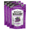 Wiley Wallaby Licorice 24 Ounce Classic Gourmet Soft & Chewy Australian Huckleberry Licorice Candy Twists, 3 Pack