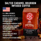 Fire Department Coffee Salted Caramel spirit-inspired flavor Coffee Beans - Whole Bean - 12 oz, Pack of 2 - Veteran Owned, Roasted in the USA