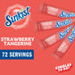 SINGLES TO GO! Strawberry Tangerine Drink Mix Packets, 6-Count Box, Powdered with Vitamin C, 0.54 Ounce Each