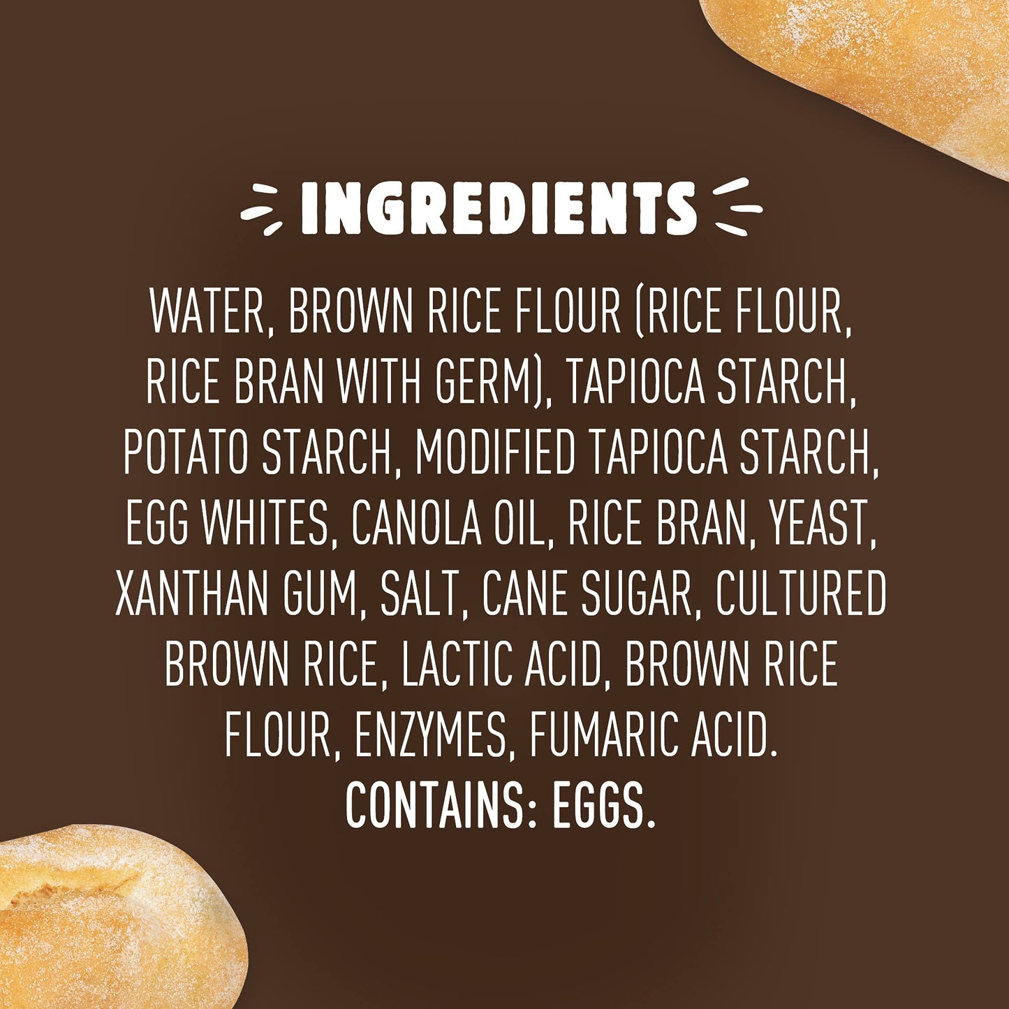Udis Gluten Free Classic French Dinner Roll, Frozen, 7.41 oz.