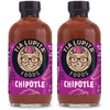 Tia Lupita Chipotle Hot Sauce 8 Oz (Pack of 2) Medium Spice with Smoky-Sweet Flavor - Gluten-Free, Non-GMO, Sugar-Free, Low Sodi