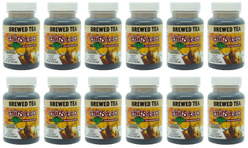 Thirs-Tea Brewed Tea - Unsweetened, Caffeine Free, 4oz Bottle, 3gal Yield