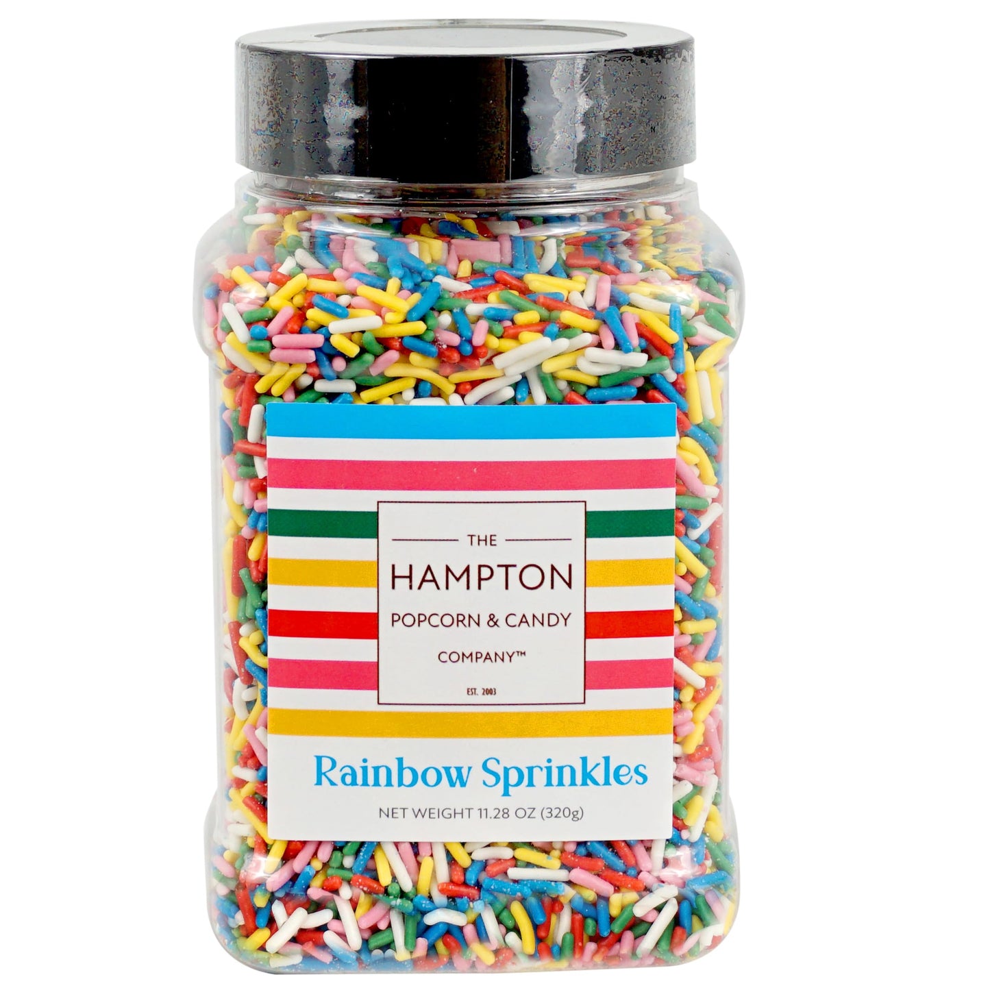 Rainbow Sprinkles Jimmies 11.28 Oz, Rainbow Sprinkles For Cake Decorating, Cake Sprinkles, Sprinkles For Baking, Ice Cream & Mor
