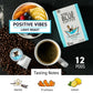 Stella Blue Light Roast Coffee Pods, 100% Arabica, 12 Count, Single-Serve, Ethically Sourced