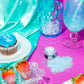 Fancy Sprinkles Premium Edible Glitter, 100% Edible Glitter for Sparkling Food & Drinks No Taste or Texture (4g, Aquamarine Blue