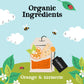 Clipper Organic Herbal Tea, Orange & Turmeric, Caffeine Free, 20 Unbleached Tea Bags, Plant Based