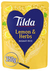 Tilda Microwave Lemon & Herbs Basmati Rice 250g