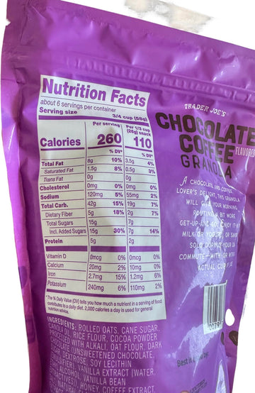 Trader Joe'S Chocolate Coffee Flavored Granola (12 Oz)