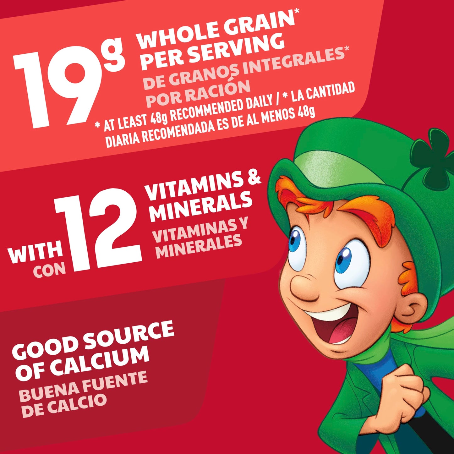 Lucky Charms, Gluten Free Cereal With Marshmallows, With Leprechaun Trap, Large Size, 14.9 Oz