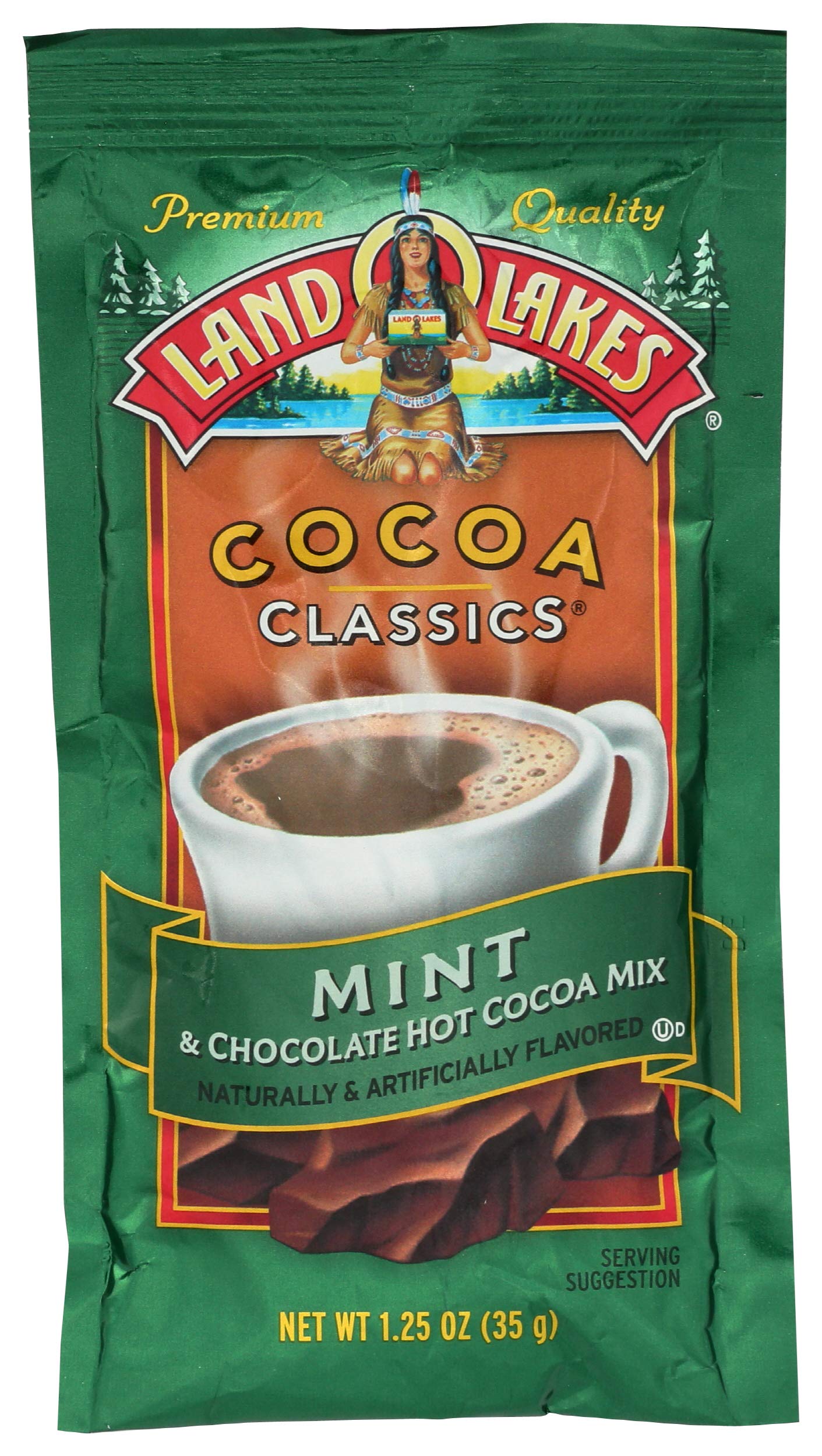 Land O Lakes Cocoa Mix, Classic Mint, 35 Grams